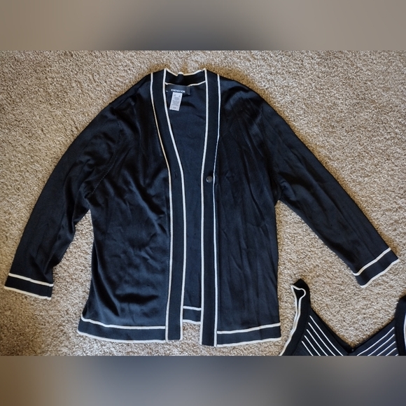 Jones New York Cardigan Tank Top Set XL - Picture 7 of 14